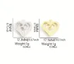 dije colgante metalico modelo corazon calado strass medida 18x18mms x5 unidades color plateado 2