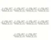 dije colgante metalico modelo palabra love strass medida 26x10mms x5 unidades color plateado 0