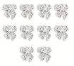dije colgante metalico modelo mona strass medida 16x13mms x5 unidades color plateado 0