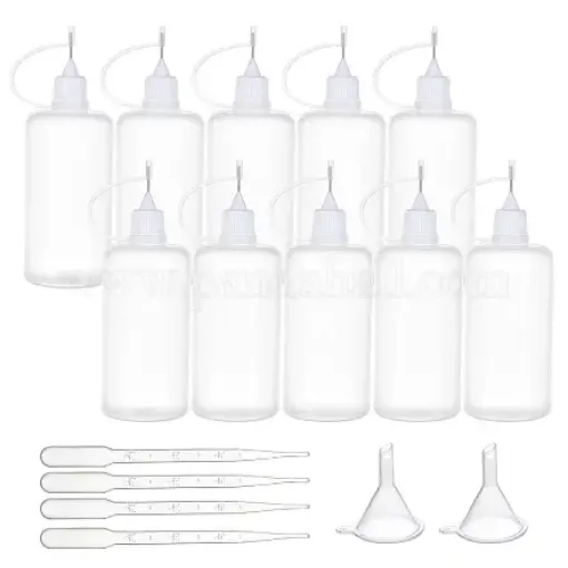 frasco 100ml envase cuentagotas gotero para liquidos pegamento por unidad 0