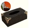 filigrana decorativa metalica fina modelo esquinero calado 42x58mm x10 unidades color bronce antiguo 4