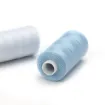 hilo coser poliester set 10 carreteles medida 23x60mms x10 colores gama verdes 3