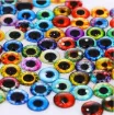 ojos realistas vidrio 16mms para munecos amigurumis peluches x10 unidades 5 pares surtidos 2