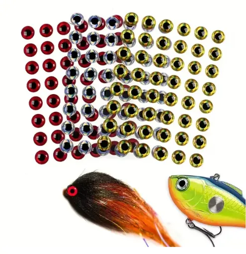 ojos realistas pvc 3d adhesivo 8mms para amigurumis peluches 5 colores x50 unidades 0