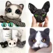 ojos realistas vidrio 12mms para munecos amigurumis peluches x10 unidades 5 pares surtidos 4