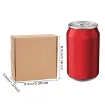 caja carton medida 8 5x3 5cms color kraft por unidad 3