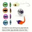 ojos realistas pvc 3d adhesivo 4mms para amigurumis peluches pez 4 colores x40 unidades 0