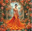 set pintura diamantes art gem 5d lamina 25x25cms motivo unicornio zcy1398 0