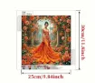 set pintura diamantes art gem 5d lamina 25x25cms motivo unicornio zcy1398 1