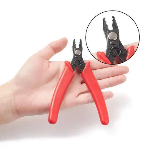 pinza alicate mini para bijouterie joyeria acero al carbono punta alicate engarzador cuentas 0