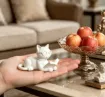 pieza impresion 3d abs modelo gato lector gagas echado medida 86x48x50mms color blanco 1