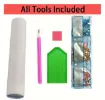 set pintura diamantes art gem 5d lamina 25x25cms motivo mujer occidental xw041 4