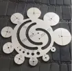 plantilla multiangulo acrilico regla curvas concavas convexas para cuero manualidades 85x80mms 1