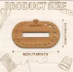 regla madera para costura medir agujas crochet medida 180x107mms 0