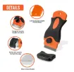 rascador espatula doble removedor para quitar pegamento 105x40mms 5 repuestos plastico metal 3