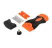 rascador espatula doble removedor para quitar pegamento 105x40mms 5 repuestos plastico metal 5