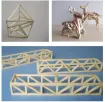 palitos maqueteros varillas para maqueta madera 50cms recto 5x5mm paquete 4 unidades 5