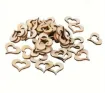 apliques calados madera forma corazon marco medida 20x17mms x50 unidades 0