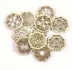 apliques calados madera forma mandala medida 40mms x10 unidades surtidas 0