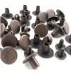 tornillos remaches chicago cabeza plana m5 acero inoxidable cuero encuadernacion 6mm x10 set cobre 0