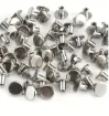 tornillos remaches chicago cabeza plana m5 acero inoxidable cuero encuadernacion 6mm x10 set niquel 0