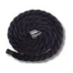 cordon cuerda algodon trenzado 12mms para macrame manualidades x200cms color negro 0