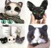 ojos realistas vidrio 6mms para amigurumis peluches dragon gato buho x50 unidades 25 pares surtidos 5