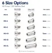 tornillos remaches chicago phillips m5 acero inoxidable cuero encuadernacion 12mm x5 set oro 7