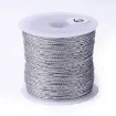 hilo metalizado 0 5mms carretel 50mts color plateado 0