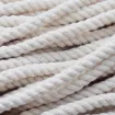 cordon algodon cuerda trenzada 5mms para macrame rollo 100mts color blanco 1