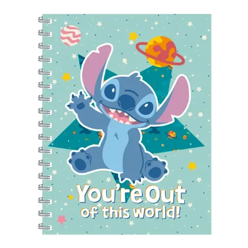 cuaderno anillado notas fantasia tapa dura 24x18cms motivos super stitch 0