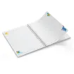 cuaderno anillado notas fantasia tapa dura 24x18cms motivos super stitch 2
