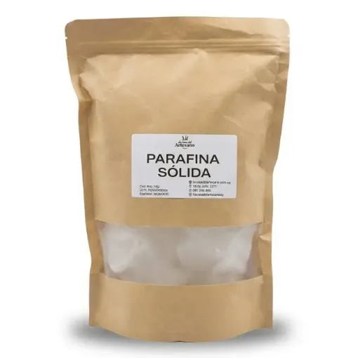 parafina solida refinada punto fusion 56 58 barra bloque 1kg aprox fraccionada 0