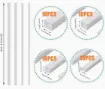 varillas plastico abs huecas forma cuadrada medida set x4 unidades 25cms medidas 3 6mms 1