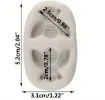 molde silicona para resina epoxi porcelana masas modelo abejitas x2 25mms medida 52x31mms 1