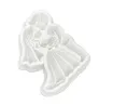 molde silicona para resina epoxi porcelana masas modelo parejita novios medida 79x66mms 1