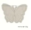molde silicona para resina epoxi porcelana masas modelo mariposa medida 90x70x5mms 1