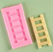 molde silicona para resina epoxi porcelana masas modelo escalera mini medida 78x40mms 0
