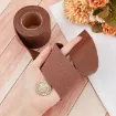 cinta cuero sintetico pvc ancho 50mms por 2mts color marron 2