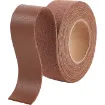 cinta cuero sintetico pvc ancho 25mms por 2mts color marron 0