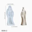 molde silicona para velas resina epoxi modelo pareja b19a 2 medida 107x43mms 7