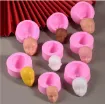 molde silicona para resina epoxi porcelana masas modelo cara rostro medida 45 55mms por unidad 3