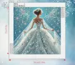 set pintura diamantes art gem 5d lamina 25x25cms motivo novia cristales yc006 1