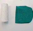 rodillo mini plastico para textura arcilla polimerica masas sin mango 80x30mms motivo empedrado 2