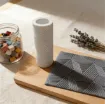 rodillo mini plastico para textura arcilla polimerica masas sin mango 80x30mms motivo geometrico 1