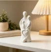 pieza impresion 3d abs modelo familia x3 corazon moderna medida 60x40x120mms color blanco 0