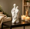 pieza impresion 3d abs modelo familia x3 corazon moderna medida 60x40x120mms color blanco 1