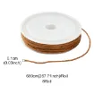 cordon algodon encerado fino 1mm carretel 7mts aprox set 8 colores diferentes 1