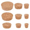 tapon corcho conico chato set x56 unidades medidas 20 60mms 0