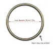 aro argolla hebilla metalica 38mms interior 3mms espesor color bronce por unidad 1